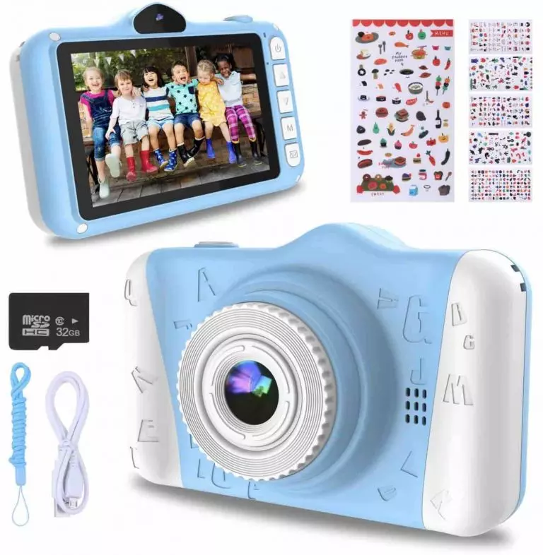 3. WOWGO Kids Digital Camera 12MP Childrens Camera with Large Screen for boys and girls Another best wearable