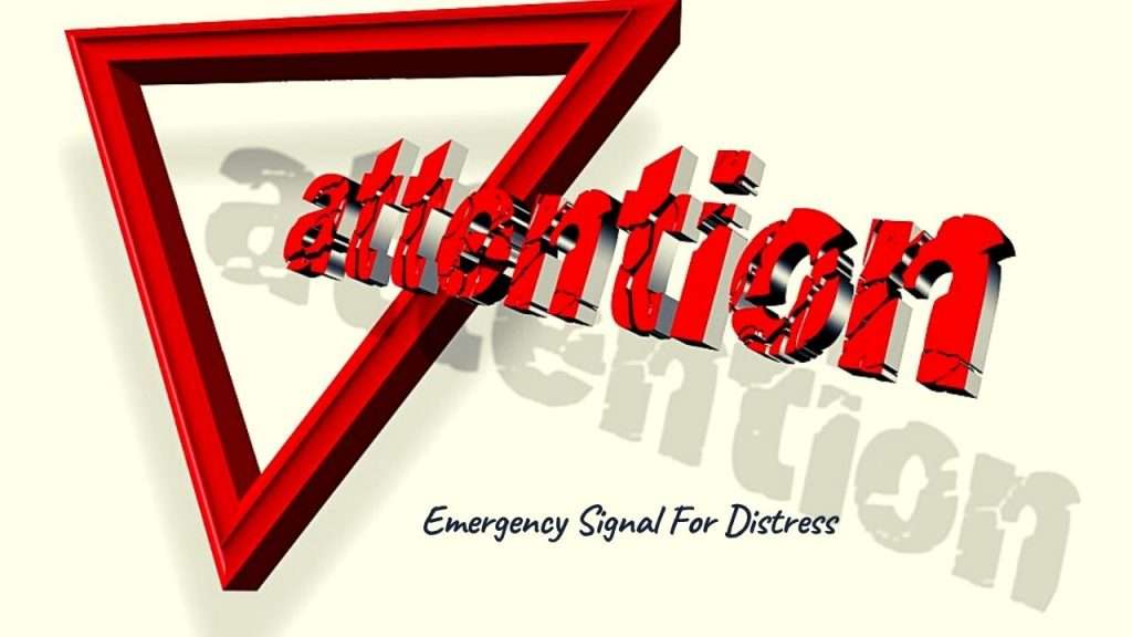 Emergency signal for distress