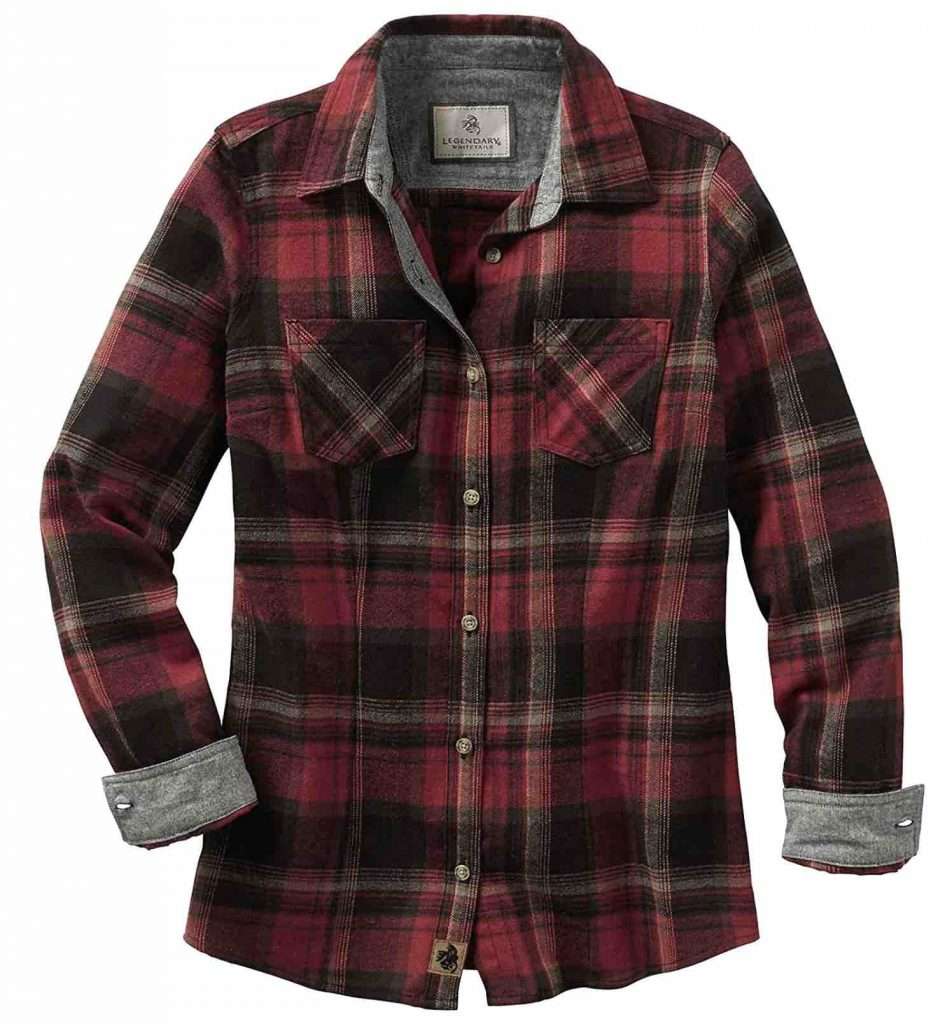 2. Legendary Whitetails Flannel Shirt